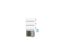 Climatizzatore GARANZIA ITALIA Daikin Comfora WIFI INCLUSO Trial Split Inverter 7000 + 9000 + 9000 BTU con U.E. 3MXM40A9 Classe A+++/A++ NOVITA' 2024