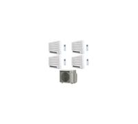 Climatizzatore GARANZIA ITALIA Daikin Serie FVXM-A Console Pavimento Perfera WiFi R32 Quadri Split Inverter 9000 + 9000 + 12000 + 18000 BTU con U.E.
