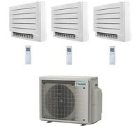 Climatizzatore GARANZIA ITALIA Daikin Serie FVXM-A Console Pavimento Perfera WiFi R32 Trial Split Inverter 9000 + 12000 + 12000 BTU con U.E. 4MXM80A9
