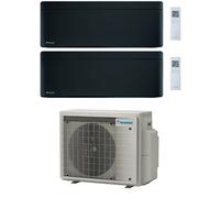Climatizzatore GARANZIA ITALIA Inverter Daikin Stylish Total Black Wifi Dual Split 9000 + 9000 BTU con U.E. 2MXM40A9 Classe A+++/A++ NOVITA' 2024