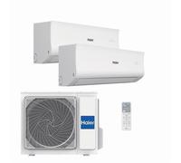 Climatizzatore Haier TIDE-R 25+35/40 Multisplit 2x1 Inverter Wi-Fi Bomba Calore
