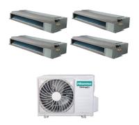 Condizionatore Climatizzatore Hisense trial split inverter Hi-Comfort R-32 9000+9000+12000 con 4AMW81U4RJC Wi-Fi Integrato