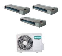 Climatizzatore Hisense Cassetta 4 Vie serie Turbo Trial Split 9+9+9 btu 3AMW52 [EEK: A++]