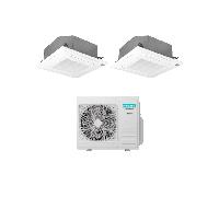 Climatizzatore Hisense dual split a cassetta 10 kW R-32 non specificato - Nouvo
