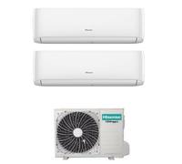 CLIMATIZZATORE HISENSE DUAL SPLIT HI-COMFORT WIFI R32 9000+9000 BTU 9+9 2AMW35 [EEK: A++]
