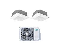 Climatizzatore Hisense dual split inverter a cassetta 9000+12000 con telecomando R-32 - Nouvo