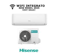 Climatizzatore Hisense EASY SMART 2025 WIFI INTEGRATO 18000 BTU Inverter CA50XS1GG+AS50XS1GW R-32