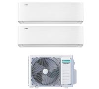 Climatizzatore Hisense Energy Pro X Dual Split 9000+9000 btu 9+9 WIFI 2AMW35