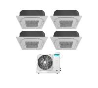Climatizzatore Hisense quadri split a cassetta 9000 BTU bianco - Nouvo