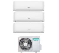 CLIMATIZZATORE HISENSE TRIAL SPLIT HI-COMFORT WIFI R32 7000+7000+12000 3AMW52 [EEK: A++]