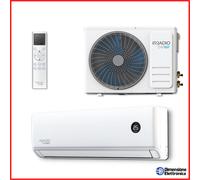 ALASTOR 9, Condizionatore Inverter 9000 BTU con Pompa di Calore, Gas R32 Telecomando LCD Wireless, Display LCD, Filtri Lavabili, Timer Programmabile