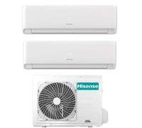Climatizzatore Inverter Hisense Ecosense Wi-fi Dual Split 9000+9000 Btu 2AMW35U4RGC R-32 A++