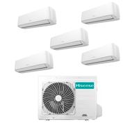 Climatizzatore Inverter Hisense Hi Comfort Wi-fi Penta Split 9+9+9+9+12 Btu R-32