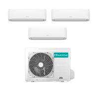 Condizionatore Climatizzatore Hisense Trial Split Energy Pro Plus R-32 9000+12000+12000 BTU Con 3AMW62U4RFA Wi-Fi Integrato