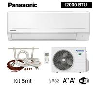 Climatizzatore inverter mono split 12000 BTU Panasonic BZ WiFi R32 + 5mt kit
