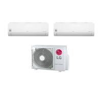 Climatizzatore LG Libero Smart wifi dual split 9000+9000 btu inverter in R32 MU2R17