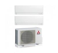 CLIMATIZZATORE MITSUBISHI DUALSPLIT MSZ-AY 9000+12000+MXZ-2F53VF INVERTER R-32 W