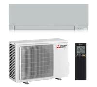 Condizionatore Climatizzatore Mitsubishi Electric Inverter Kirigamine Zen R-32 Wi-Fi Argento 9000 BTU MSZ-EF25VGKS