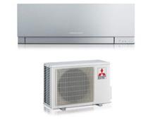 Condizionatore Climatizzatore Mitsubishi Electric Inverter Kirigamine Zen R-32 Wi-Fi Argento 9000 BTU MSZ-EF25VGKS