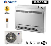 Climatizzatore mono Console a pavimento WiFi 18000 Btu GREE invert