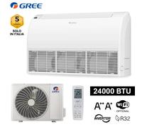 Climatizzatore mono pavimento / soffitto Gree 24000 Btu R32 telecomando i