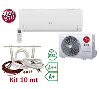 Climatizzatore mono split LG LIBERO 9000 btu 2.5 kw A++ A+ + kit installazione 1 [EEK: A++]
