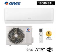 Climatizzatore mono split R32 AIRY WHITE WiFi Gree 18000 Btu lampada UV
