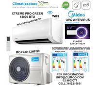 Midea Climatizzatore Monosplit serie Xtreme Pro Green Wi-Fi Inverter R-32 Classe A+++ 12000 btu