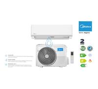 Climatizzatore Condizionatore Midea Inverter Serie Elegance 12000 Btu