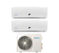 Climatizzatore Oneclima Dual Split Inverter Serie Pro 9+9 Con Mlt18x2/Y24 R-32