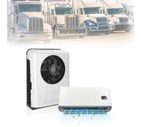 Climatizzatore per auto da 960 W, condizionatore split 12 V/24 V CC con telecomando, raffreddatore d'aria senza spazzole montato a parete da 3000 giri/min, silenzioso, per semirimorchi, pick-up