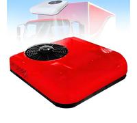 Climatizzatore per Camper 12V/24V, Climatizzatore Elettrico Da Tetto per Camion/Auto, Leggero e Portatile, Solo Raffreddamento,24V-Red