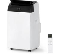 Climatizzatore Portatile 10000 BTU, Condizionatore Silenzioso 3-in-1 con Raffreddamento, Deumidificatore e Ventilatore, Timer 24h, Telecomando, Display LED, Gas R290 Ecologico, Bianco