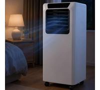 Climatizzatore Portatile, Condizionatore a Compressore con Modalità Raffreddamento, Deumidificazione e Solo Ventilazione, Temperatura Regolabile da 16 a 30 °C, Oscillazione Automatica 9000BTU