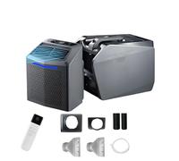 Climatizzatore portatile da campeggio tipo split POG-2 DC 48V/450W, nuovo climatizzatore da viaggio, 6000 BTU, modalità di raffreddamento, ventilazione, deumidificazione e sonno 4 in 1, fino a 10㎡