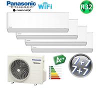 Climatizzatore quadri split ETHEREA R32 Panasonic 7+7+7+7 btu WIFI NanoeX