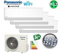 Climatizzatore quadri split ETHEREA R32 Panasonic serie ZKE - 12+12+12+12 btu A+ [EEK: A+]
