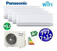 Climatizzatore quadri split serie TZ R32 Panasonic 7000+7000+7000+12000 btu A++ [EEK: A++]