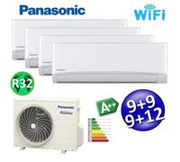 Climatizzatore quadri split serie TZ R32 Panasonic 9000+9000+9000+12000 btu A++ [EEK: A++]