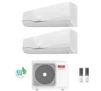 CLIMATIZZATORE RIELLO AARIA PLUS DUAL SPLIT 12000+12000+AARIA MULTI 250 P