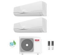 CLIMATIZZATORE RIELLO AARIA PLUS DUAL SPLIT 12000+12000+AARIA MULTI 250 P [EEK: A++]