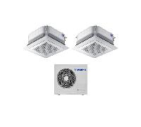 Climatizzatore Samsung windfree 12000+18000 BTU bianco - Nouvo