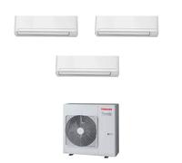 Climatizzatore Toshiba Seiya Classic Dual 10000+10000+10000 Btu Inverter A+++ [EEK: A+++]