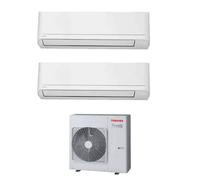 Climatizzatore Toshiba Seiya Smart dual split 10000+10000 Btu Wifi RAS-2M14G3AV