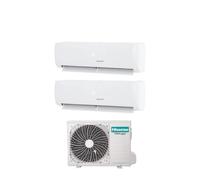 Condizionatore Climatizzatore Hisense Dual Split Inverter Canalizzato 18000+18000 Con 3AMW72U4RJC