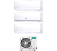 Climatizzatore Trial Split 7000/7000/9000 Btu A/A, Gas R32 Inverter - Hisense New Comfort