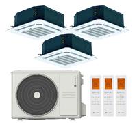 Climatizzatore Trial Split a cassetta Clivet 3,5+3,5+3,5KW 12000+12000+12000btu