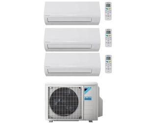 Climatizzatore trial split Daikin Sensira Wifi 7000+7000+7000 btu 3MXF52A