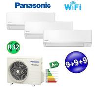 Climatizzatore trial split serie TZ super compatta R32 PANASONIC 9000+9000+9000 [EEK: A++]