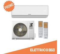 CLIMATIZZATORE ZEPHIR MONO UNITA' ESTERNA + SPLIT 12000 BTU CON POMPA DI CALORE